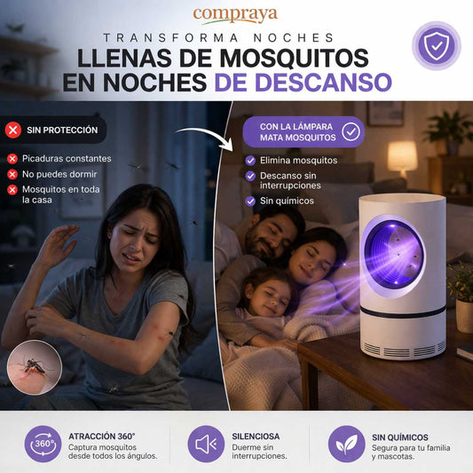 Lámpara Antimosquitos UV